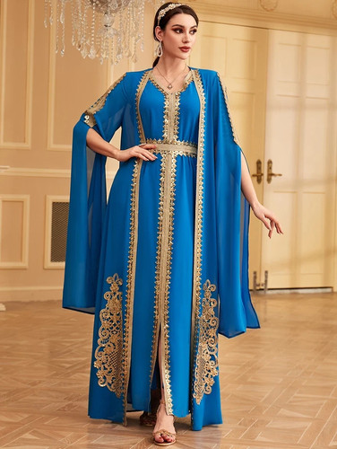 Ensemble robe longue femme