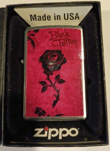 Zippo black tatoo neuf - tatoo,