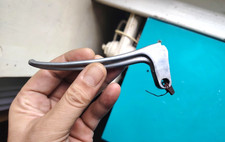 Vintage Levier Frein / Embrayage avec Butée 120mm Peugeot cyclomoteur