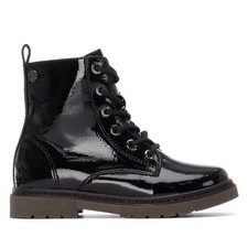 XTI Bottes En Vernis Noir Pour