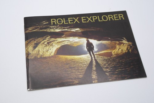 Livret rolex explorer 597 - livret,