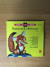 LIVRE DISQUE PHILIPS : FABLES