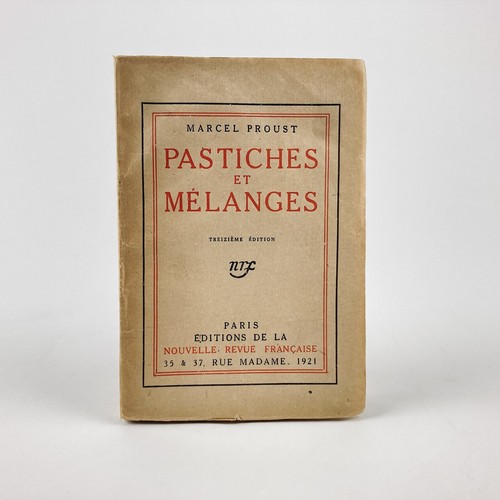 Marcel proust pastiches et - proust, :