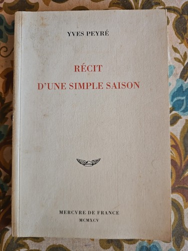 Récit une simple - récit,