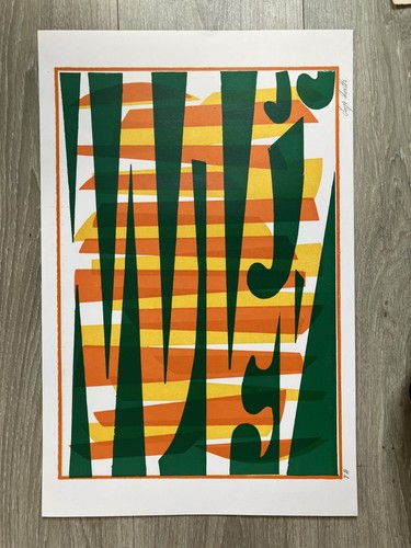 Lithographie estampe originale - estampe,