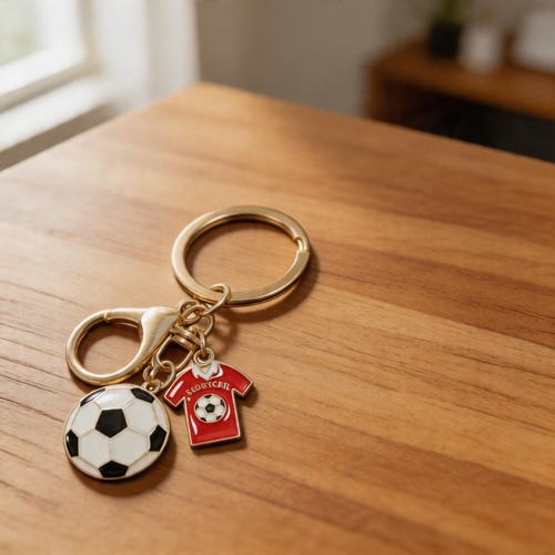 Porte clés ballon football - porte-clés,
