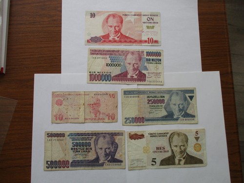 Lot 6 billets - ,