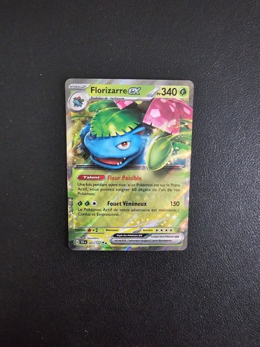 Carte pokémon florizarre - florizarre, ex
