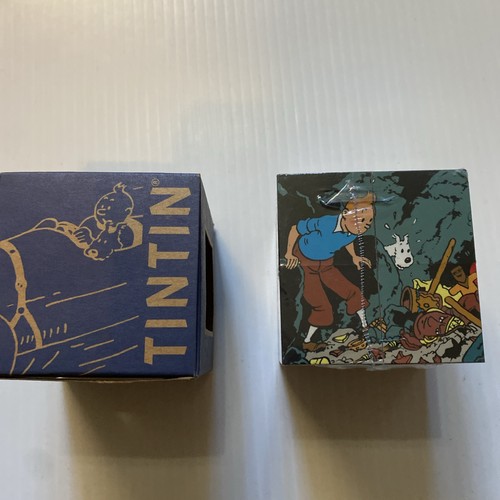 Tintin carte cube boules new - carte,