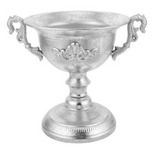 Vase en métal vieilli : Vase