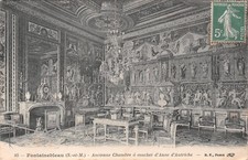 77-FONTAINEBLEAU ANCIENNE CHAMBRE A COUCHER D ANNE D AUTRICHE-N�T1192-C/0037