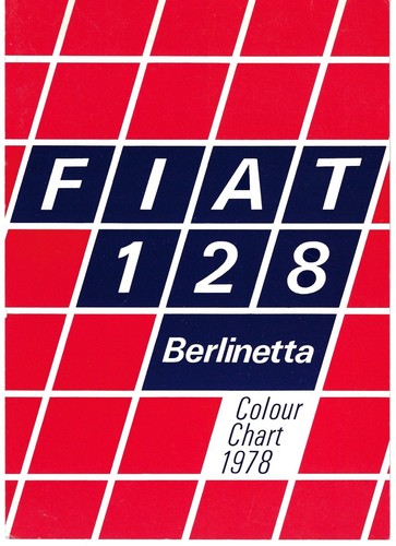 Fiat 128 berlinetta - 128, 3p