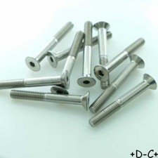 Vis inox tête fraisée 6 pans