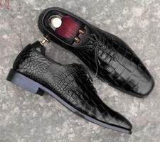 Chaussures à lacets en cuir