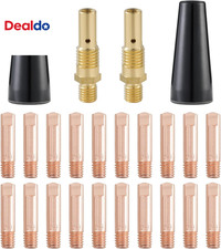 24PCS Flux Core Gasless Nozzle