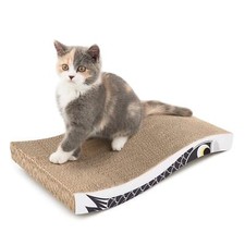 Conlun - griffoir pour Chat - griffoir Chats Carton avec Texture Scratch Prem...