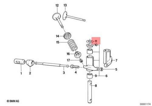 New bmw valve timing gear - new,