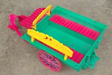 vintage  ancien jouet charette sylvanian families incomplet