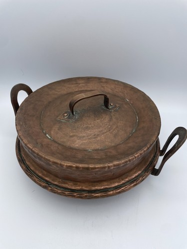 Tourtiere cuivre 19eme - tourtiere, en
