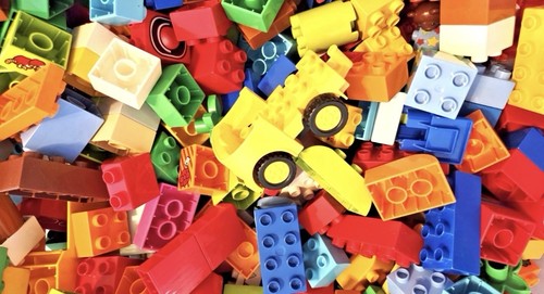 Lego duplo brick - brick, bricks