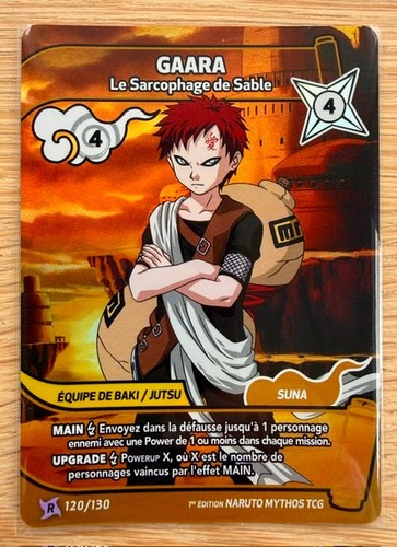 Carte naruto mythos - carte,