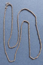 Chaine collier argent massif