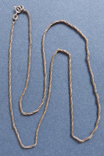 Chaine collier argent massif