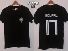 T-shirt Noir Maroc Football