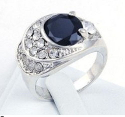 Bague plaqué blanc - bague,