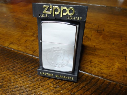 Jfk half dollar zippo - jfk,