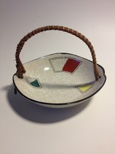 Coupelle céramique décorative vintage avec anse 