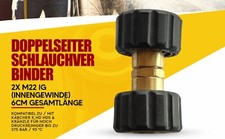 Connecteur Tuyau M22 - M22 IG