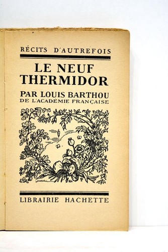 Livre ancien barthou - barthou, le