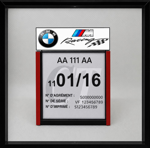 Porte vignette sticker - porte, ct.