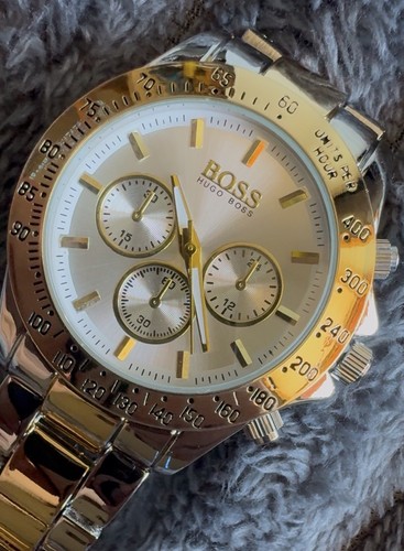 Montre hugo boss doré - boss,