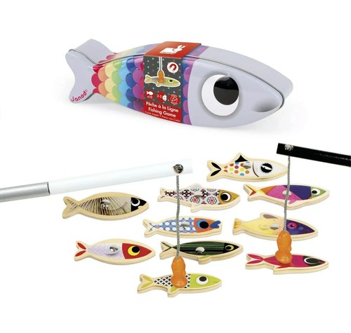 Janod bois sardine magnétique - sardine,