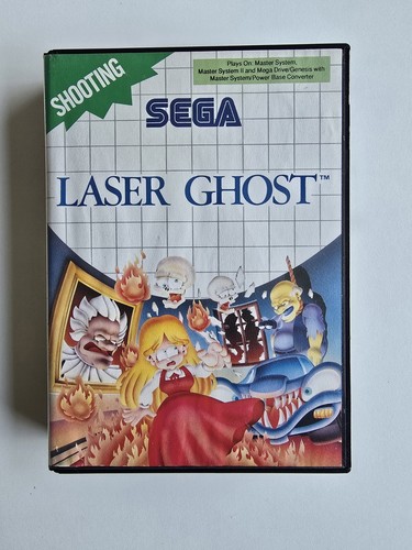 Laser ghost sega - ghost, master