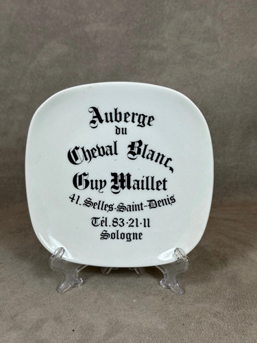 Cendrier porcelaine auberge - cendrier, du