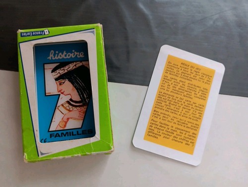 Jeu des familles histoire - histoire,