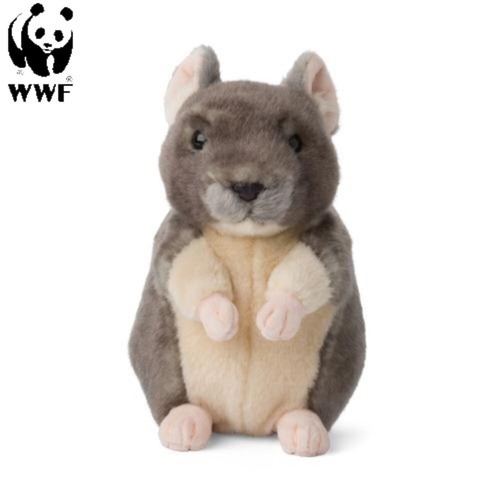 Wwf peluche chinchilla 17cm - chinchilla,