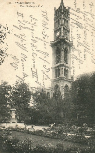 Carte postale valenciennes - postale*,