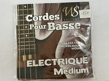JEU de 4 Cordes de GUITARE Basse Electrique medium WS nickel