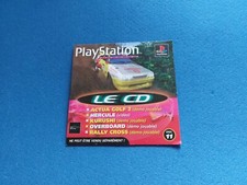 Disc 11 Demo Le Cd Playstation 1 Ps1 Le Magazine Officiel Kurushi Overboard 