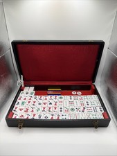 Vintage Mah Jong Game Set in