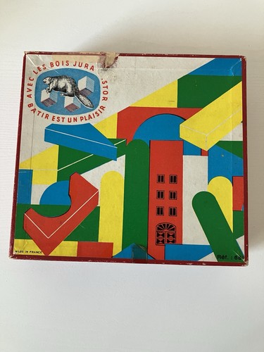 Ancien jeu construction bois - ancien,