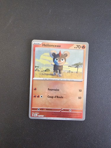 Carte pokémon hélionceau - pokémon, :