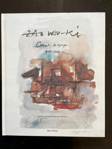 Zao wou carnet voyages - carnet,