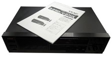 Platine cassette TEAC V-970X avec bois latéral d'origine manuel d'entretien...