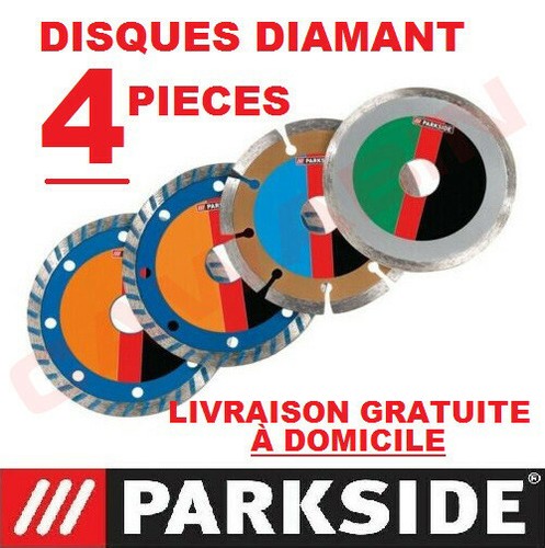 Set disques diamant - 4,