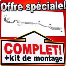 Ligne pot d'échappement pour